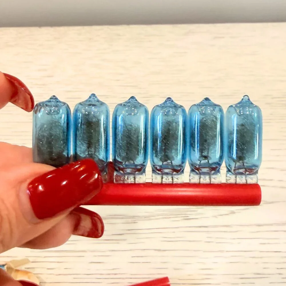 AG-3B GE Super Blue Flashbulbs Pack 12 Bulbs Total Camera General Electric Vtg.